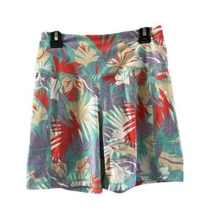Salt Life SZ Large Women's Swim Suit Bottoms Shorts Retro Tropical Surfer